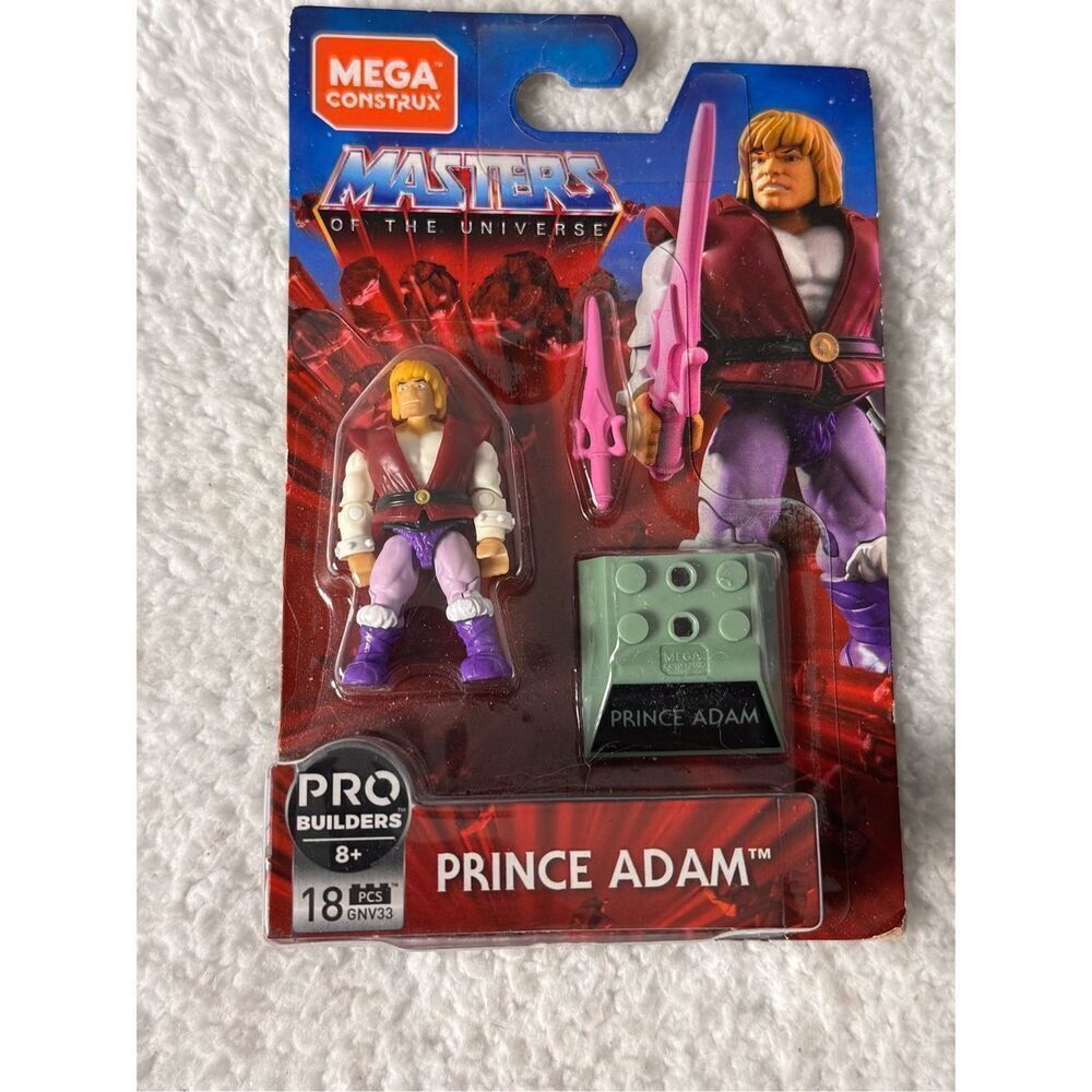 Mega Construx Masters of the Universe Heroes Prince Adam Mini Figure